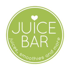 juice bar logo light green